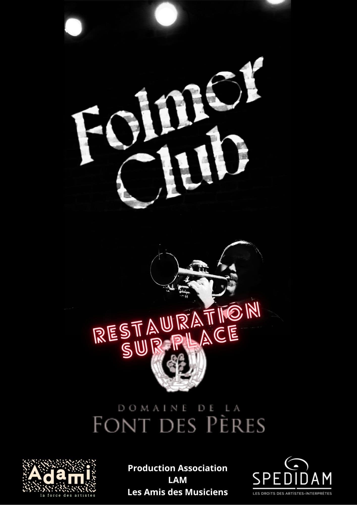 Folmer Club à la Font des Pères 2025 Dinet Cluib les vendredis soirs avec le Folmer Club à la Font des Pères