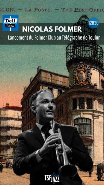 STORIES INSTA RENTREE (23) Ce mercredi à 12h00 sur TSF JAZZ lancement du FOLMER CLUB au célèbre TELEGRAPHE de TOULON 🔥