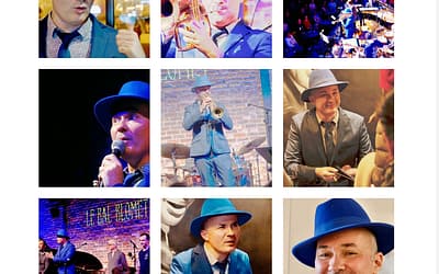 Poster 9 photos 20×30 de Nicolas en Concert