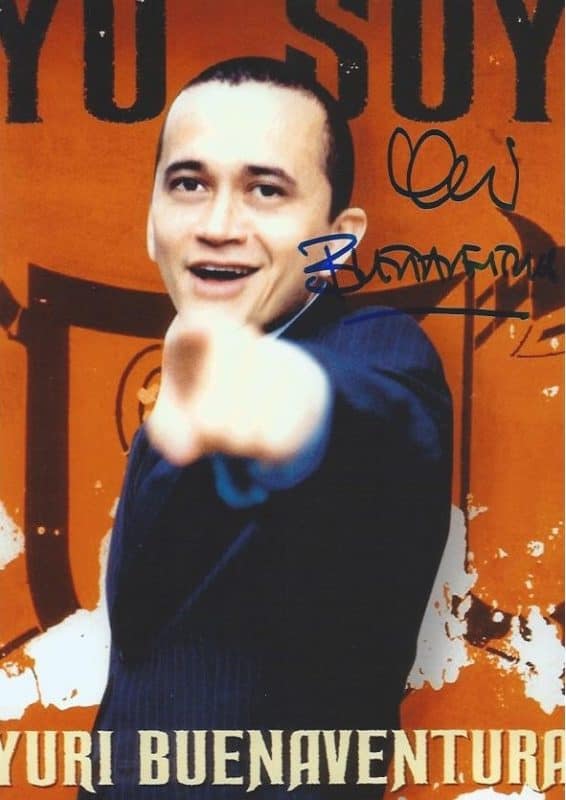 autographe-yuri-buenaventura Nicolas Folmer a découvert la musique latino à Paris dès son arrivée alors qu'il avait 17 ans.